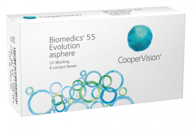 BIOMEDICS 55UV EVOLUTION (6 линз) BIOMEDICS 55UV EVOLUTION (6 линз)